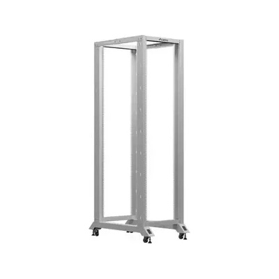 Lanberg Комуникационен шкаф, Lanberg open rack 19" 42U 600x1000, grey (OR01-6042-S)