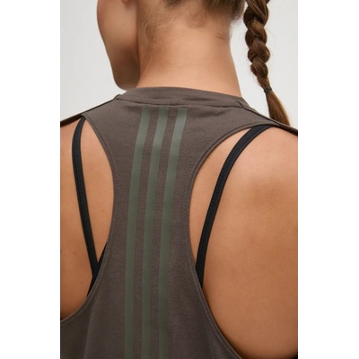 Тениска за трениране adidas Performance Strength в зелено IW3158 (IW3158)