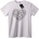 NOONEBRAND Тениска Геометрично сърце - 5XL, White