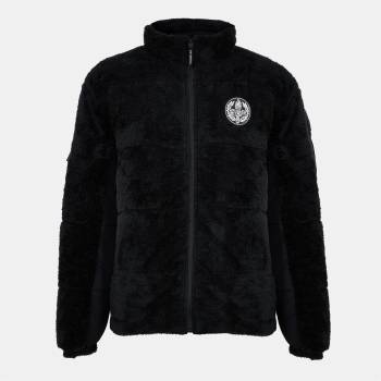 NY Concept Мъжко яке NY Concept NyConcept Trent Faux Fur Puffer Jacket Mens - Black