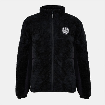 NY Concept Мъжко яке NY Concept NyConcept Trent Faux Fur Puffer Jacket Mens - Black