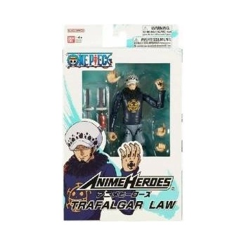 One Piece Фигурки на Герои One Piece Bandai Anime Heroes: Trafalgar Law 17 cm