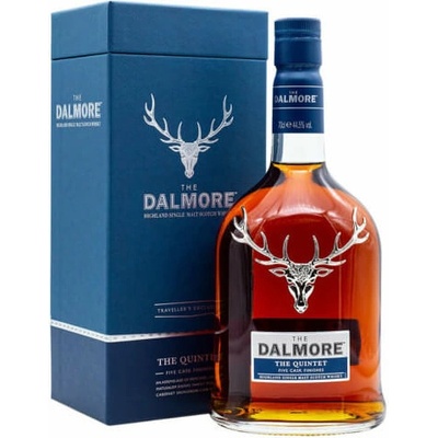 The Dalmore The Quintet Highland Single Malt 44,5% 0,7 l (dárčekové balenie)