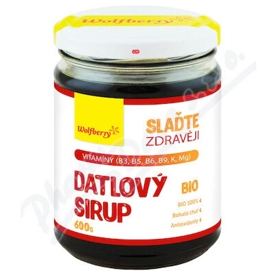 Datlový sirup BIO 600g Wolfberry