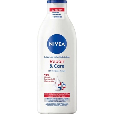 Nivea Body Repair&Care Zklidňující a pečující tělové mléko 400 ml