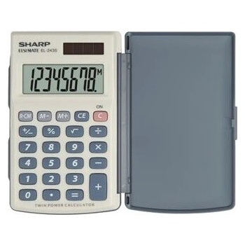 SHARP CALCULATOR HANDHELD BOX EL243S