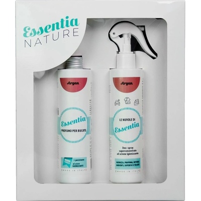 Essentia Sada 2 x 250 ml Parfém na praní + Uni Sprej Cloud ARGAN