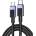 UGREEN USB-C - USB-C PD кабел за бързо зареждане Space grey 3 m L512
