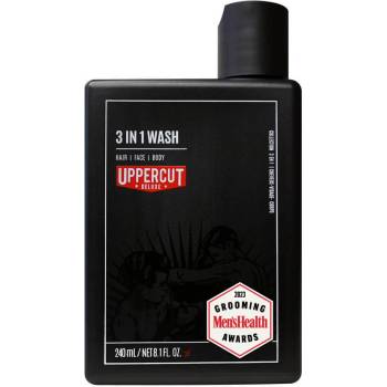 Uppercut 3 in 1 Wash Sprchový gel a šampon v jednom 240 ml