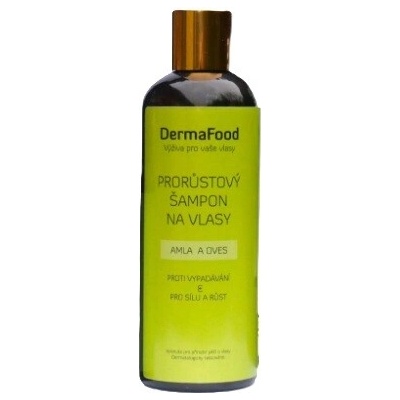 DermaFood Prorůstový šampon na vlasy Amla a oves 300 ml