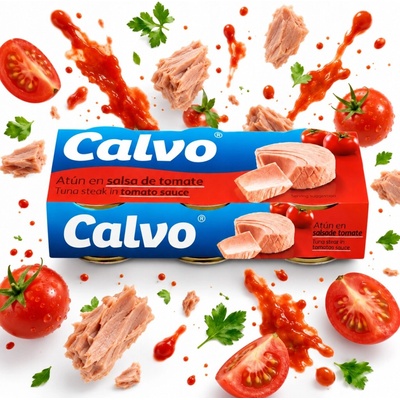 Calvo Tuniak v paradajkovej omáčke 3 x 80 g