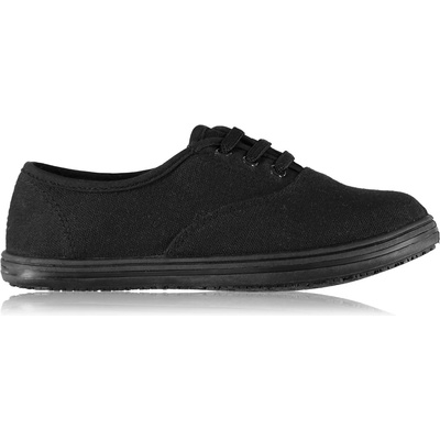 Slazenger Детски обувки Slazenger Childrens Canvas Pumps - Black