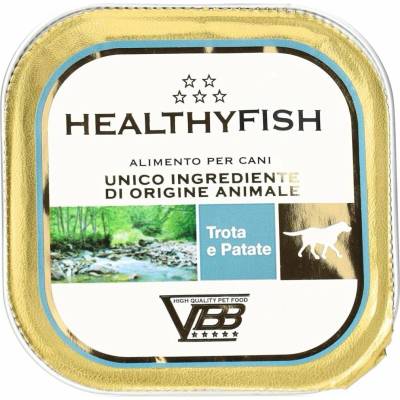 Healthy Fish monoproteínové s pstruhom a zemiakmi 150 g