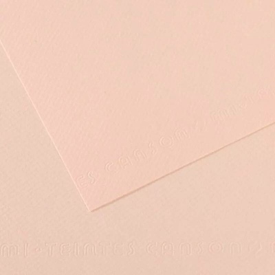 Canson Mi-Teintes barevný papír 21 x 29,7 cm A4 48 odstínů 103 Dawn Pink