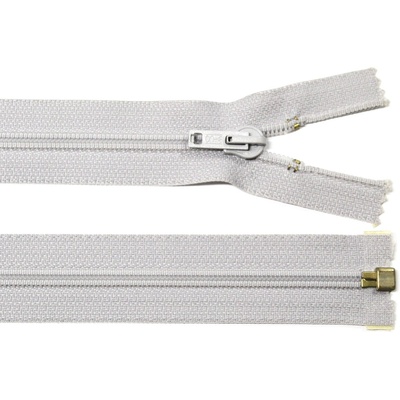Spirálový zip no.5 rozepínací 60cm - více barev color: 754 světle šedá
