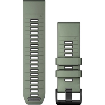 Garmin Силиконова каишка Garmin QuickFit 26 мм, зелена със сиво, 010-13393-04 (010-13393-04)