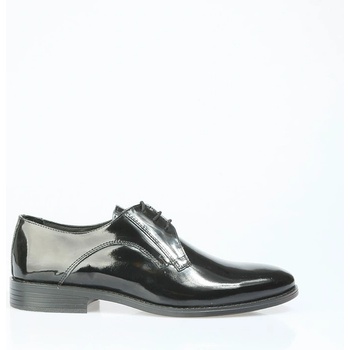 Centone Мъжки лачени официални обувки - Черни #362226 (362226_Черно)