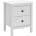 Adore Furniture Нощно шкафче 61x46 см бял (AD0039)