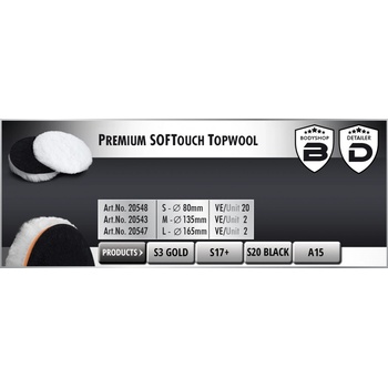 Scholl Concepts L Premium SOFTouch-TopWool 170 mm white