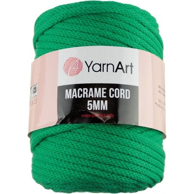 Macrame Cord 5 mm 759 zelená