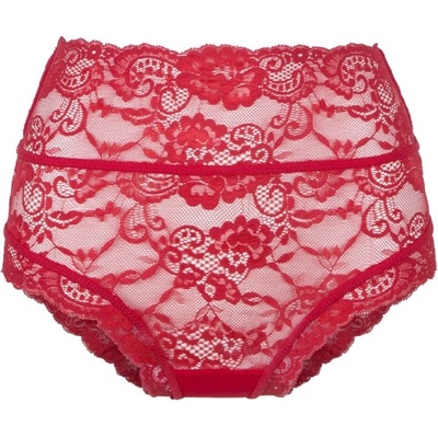 LingaDore Dámske nohavičky 1400B-2 High brief Červená