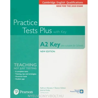 Cambridge English Qualifications: A2 Key (Also suitable for Schools) Practice Tests Plus with key