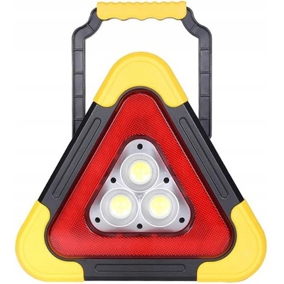 TMN Solární COB LED světlo trojúhelník s funkcí powerbanky