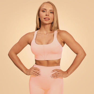 GymBeam BeastPink Спортен сутиен Sense Pink XS