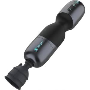 Xtensity X'tensity - Дълбоко стимулиращ вакуумен мъжки мастурбатор (черен)