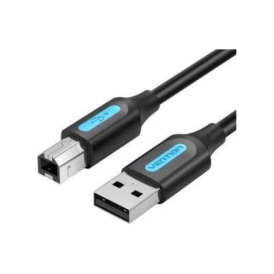 Vention USB 2.0 A to B cable Vention COQBJ 2A 5m Black PVC