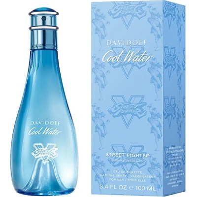 Davidoff Cool Water Summer Street Fighter Champion Edition toaletní voda dámská 1 ml vzorek