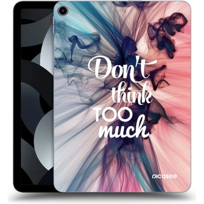 Picasee silikónový prehľadný obal pre Apple iPad Pro 11 2019 1.gen. Nemysli toľko