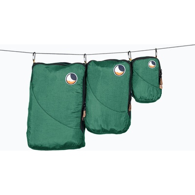 Ticket To The Moon Комплект органайзери Ticket To The Moon Travel Cube Set 3 pcs. petrol green