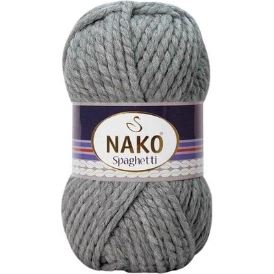 Nako Pletací příze Nako Spaghetti 790 - šedá