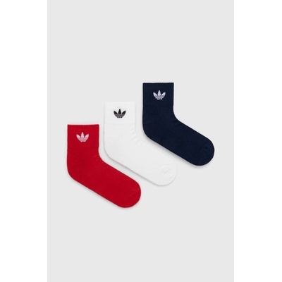 adidas Originals Чорапи adidas Originals (3 броя) 3-pack в червено IU2697 (IU2697)