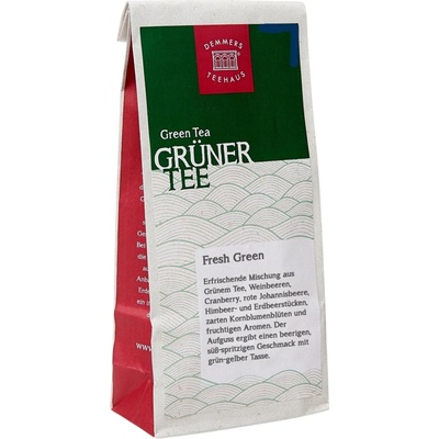 DEMMERS TEEHAUS Fresh Green zelený čaj 250 g
