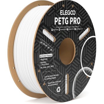 Elegoo PETG PRO White - 1, 75 mm / 1000 g (50.203.0199)
