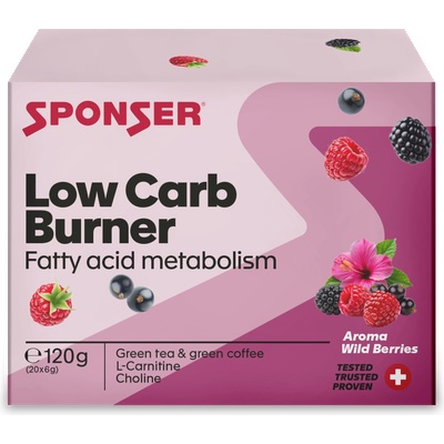 Sponser Low Carb Burner Wild Berries - 120 г