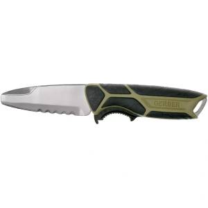 Gerber нож GERBER Crossriver Freshwater Fixed Blade green