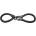 ABUS Верижен катинар ABUS Infinity Loop 1806 Bike lock - Black - размер 110 cm (870-3173-0211)
