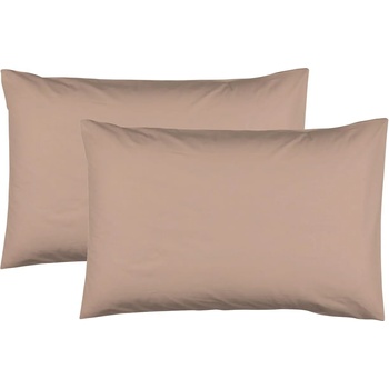 Image 1 of Dilios Калъфки за възглавница 2 броя 50/70 см капучино 100% памук