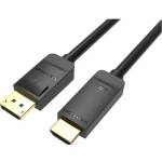 Vention Displayport 4K - HDMI, (черен), 1, 5 м, кабел