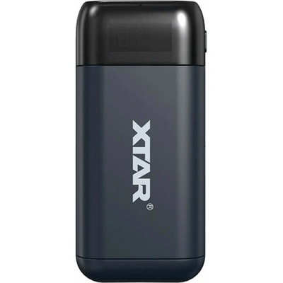 XTAR PB2SL Hybridní nabíječka baterií powerbanka Černá