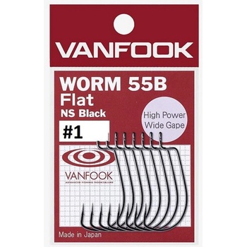 Vanfook Offset Worm 55B vel.1 8 ks