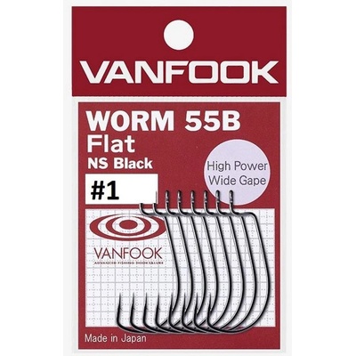 Vanfook Offset Worm 55B vel.1 8 ks