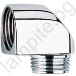 GROHE 45304000 - Ъглово коляно за душ dn 15 × dn 15, лъскав хром (gh0743)