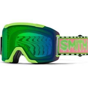SMITH Ски маска Smith Squad2 2CP Mirror S2 + Storm Blue Sensor Mirror S1 Ski goggles - Slime Static Shag / CP Everyday Green Mirror (417-5856-0711)
