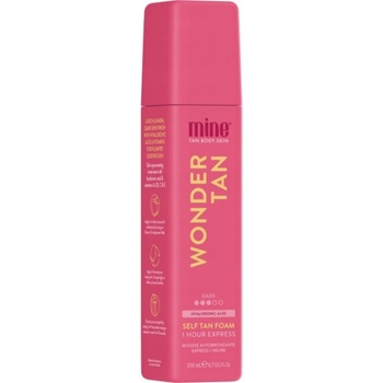 MineTan Wonder Self Tan Foam dámský samoopalovací pěna 200 ml