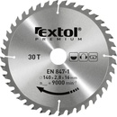 EXTOL PREMIUM pilový kotouč s SK plátky, 185x2,2x20mm, 24T, šířka SK plátků 3,2mm