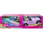 Mattel GXD66 Barbie Комплект джип, лодка и 2 кукли (GXD66)